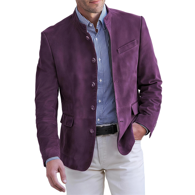 ⏰Promotion 50% OFF -New Men’s Vintage Suede Jacket