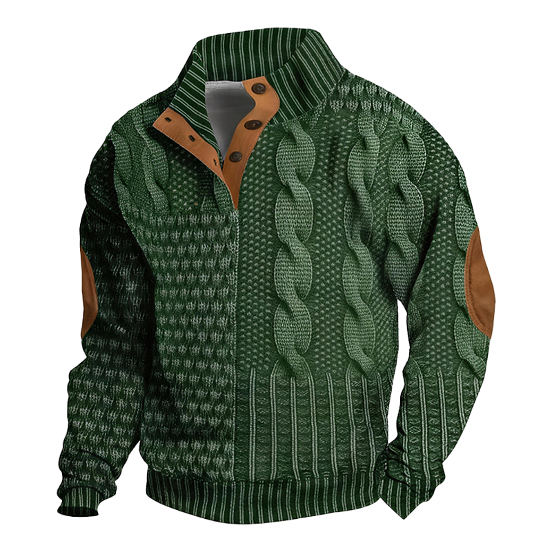 ⏰Promotion 50% OFF -Men’s Warm Comfortable Vintage Knit Sweater