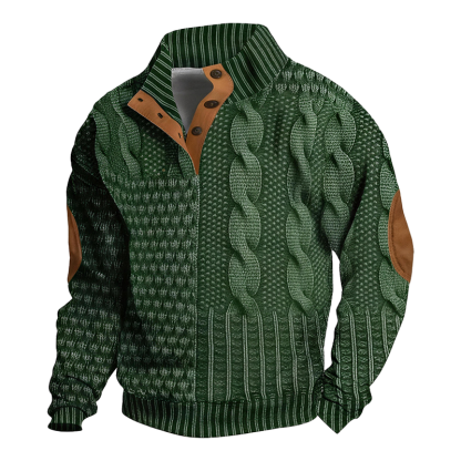 ⏰Promotion 50% OFF -Men’s Warm Comfortable Vintage Knit Sweater