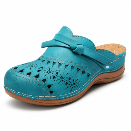 Last day 70% off-Women’s Bowknot Wedge Sandals – Arch Support & Everyday Comfort