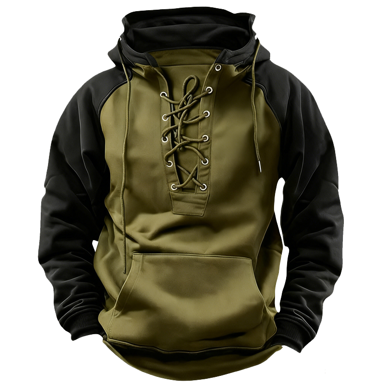 🎅 50% OFF | New Autumn/Winter Men's Solid Color Hooded Casual Sweatshirt