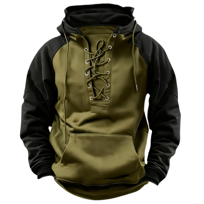 🎅 50% OFF | New Autumn/Winter Men's Solid Color Hooded Casual Sweatshirt