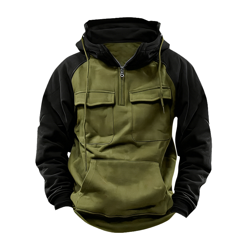 🎅 50% OFF | New Autumn/Winter Men's Solid Color Hooded Casual Sweatshirt