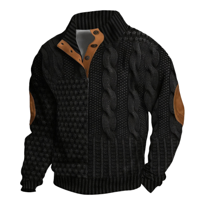 ⏰Promotion 50% OFF -Men’s Warm Comfortable Vintage Knit Sweater