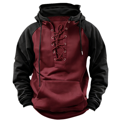 🎅 50% OFF | New Autumn/Winter Men's Solid Color Hooded Casual Sweatshirt