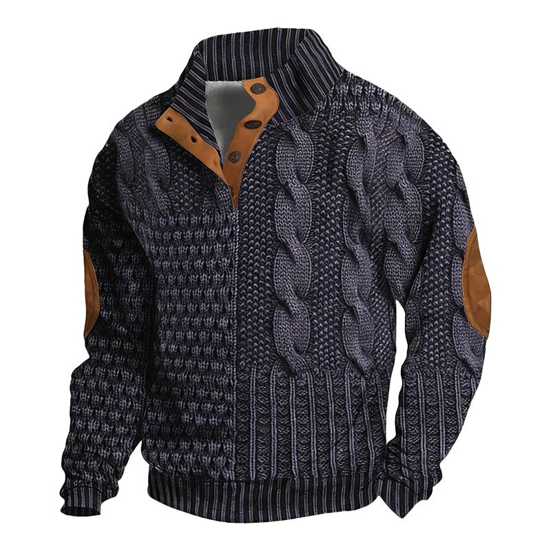 ⏰Promotion 50% OFF -Men’s Warm Comfortable Vintage Knit Sweater