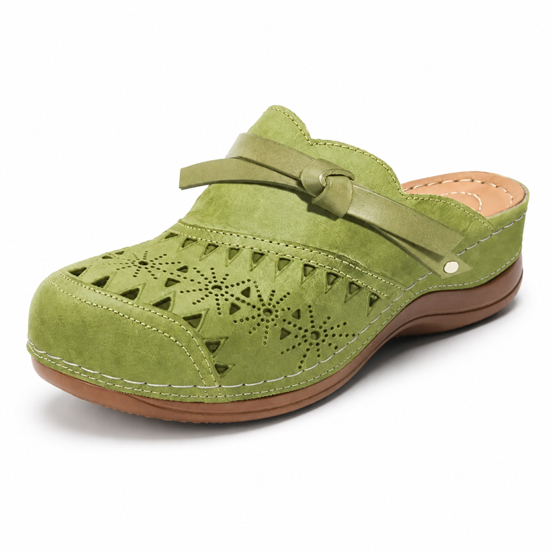 Last day 70% off-Women’s Bowknot Wedge Sandals – Arch Support & Everyday Comfort