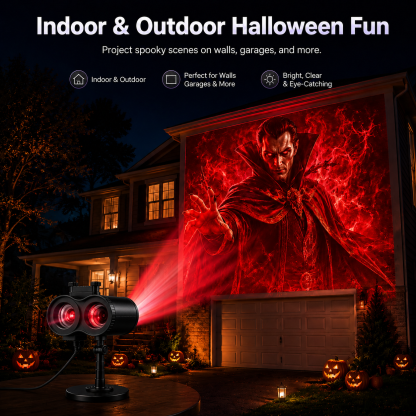 🎃5D High-Definition Halloween Projector