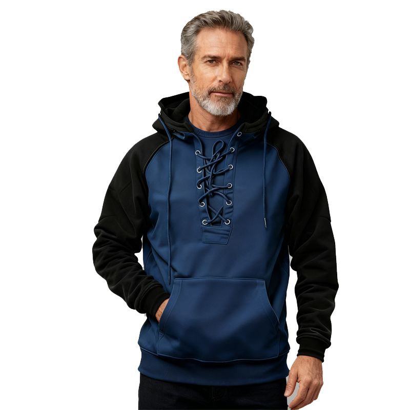 🎅 50% OFF | New Autumn/Winter Men's Solid Color Hooded Casual Sweatshirt