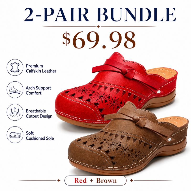 Last day 70% off-Women’s Bowknot Wedge Sandals – Arch Support & Everyday Comfort