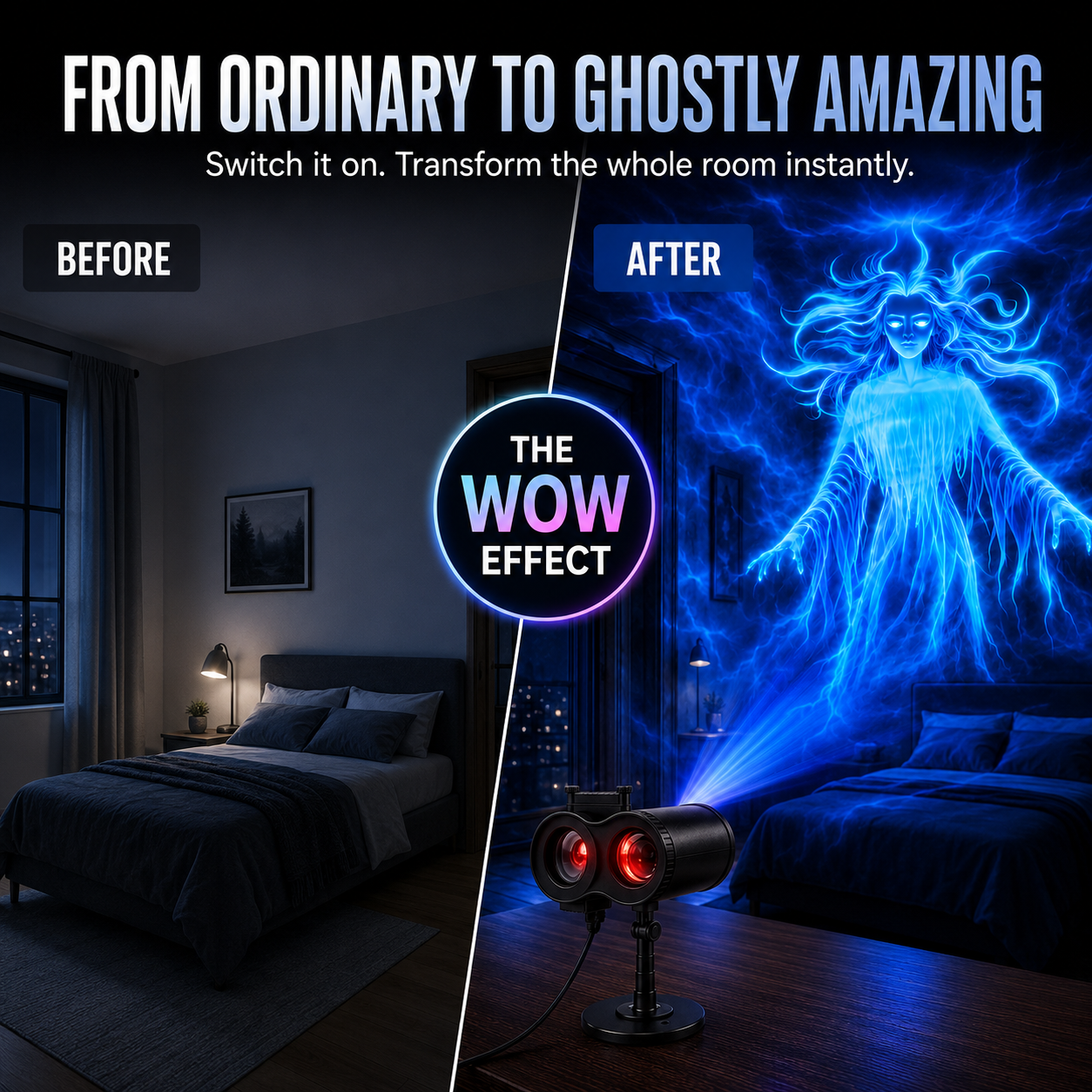 🎃5D High-Definition Halloween Projector
