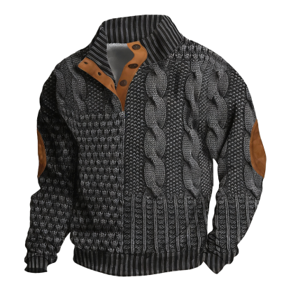 ⏰Promotion 50% OFF -Men’s Warm Comfortable Vintage Knit Sweater