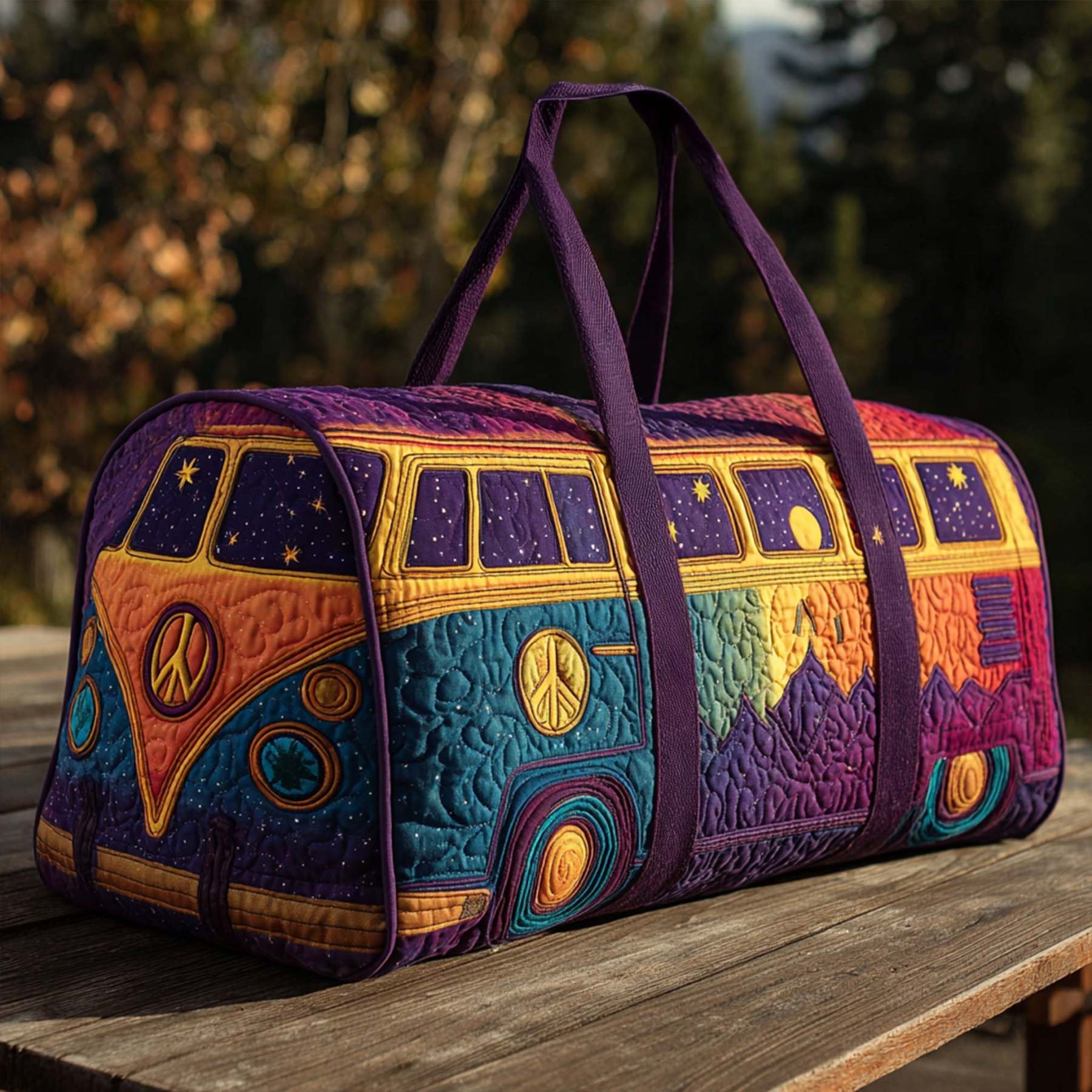 Open Sky Path Quilted Duffle Bag NCU0PT8952
