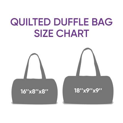 Hippie Van Quilted Duffle Bag GFTOTP10609