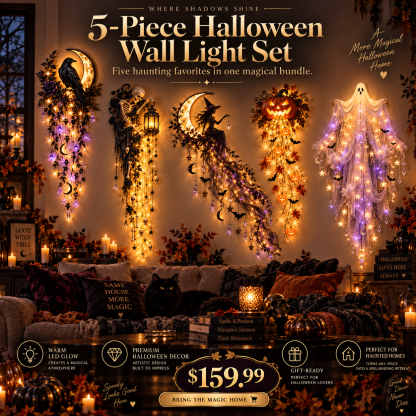 🔥Angel Blessing Starfall Wall LightTM – Heavenly Christmas Wall Decor
