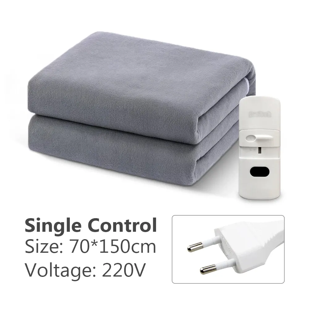 110V/220V Electric Heated Blanket Smart Control Winter Warmer Carpet Mat for Home Bedroom