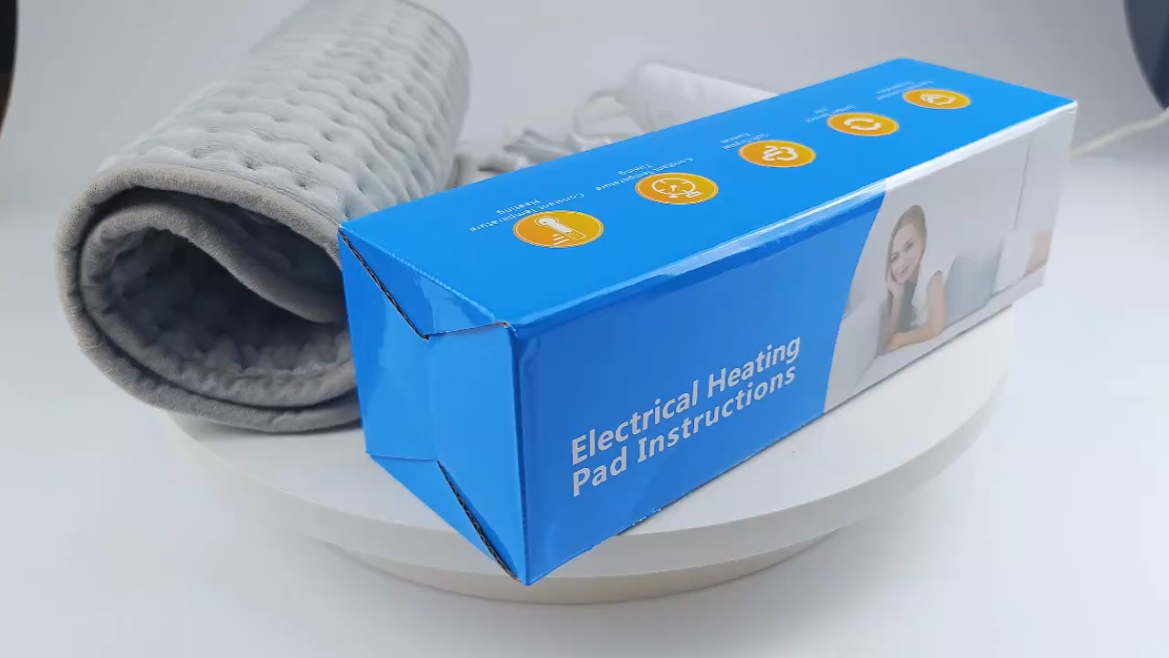 30*60cm Electric Heating Pad 9 Levels Heated Blanket Washable Winter Warmer Mat Heater For Back Neck Shoulder Legs