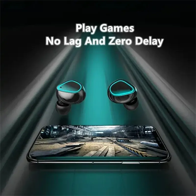 Wireless Bluetooth Headphones TWS Auriculares With Microphone Headset Gamer Earphones Power Bank