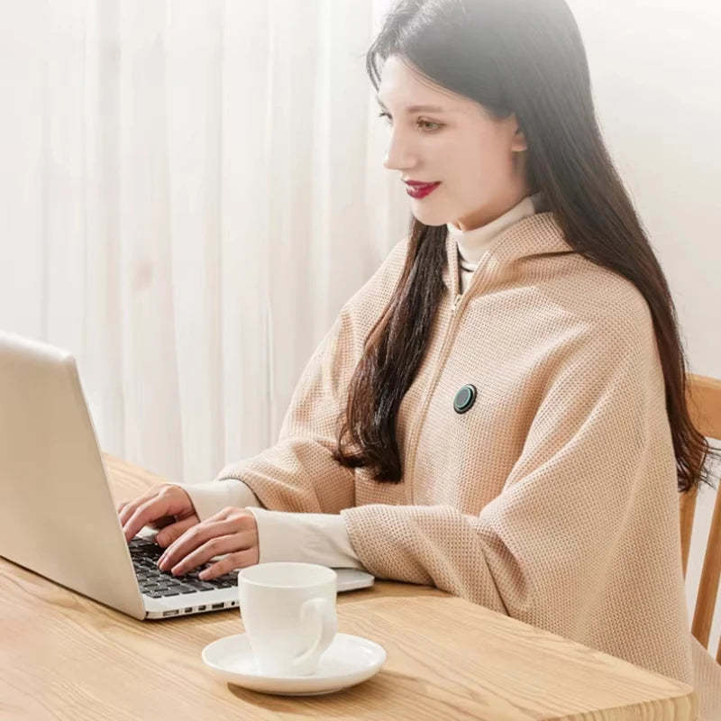 USB Electric Blanket Xiaomi Winter Portable Warm Blanket Washable Shoulder and Knee Fast Heating Home Camping-ShoptAI