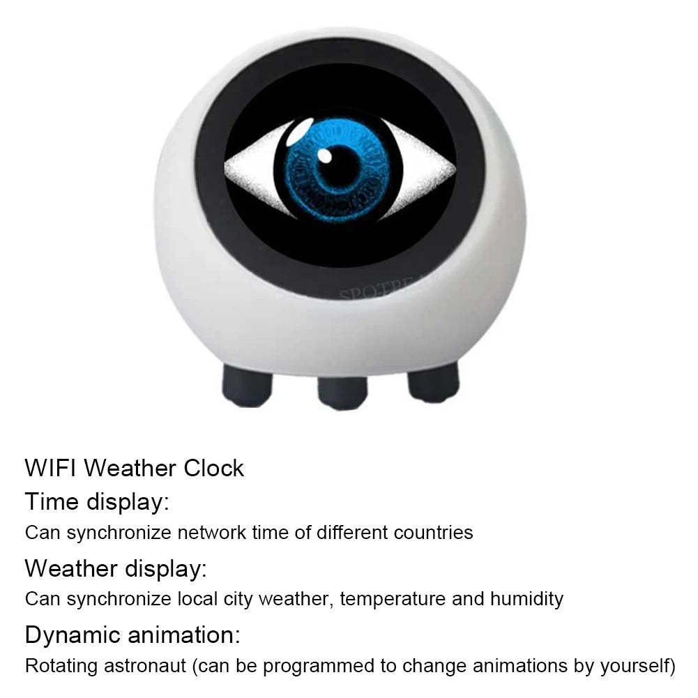 DeepSeek XiaoZhi AI Voice Chat Robot Toy ESP32-S3 LCD Display Development Board Astronaut Mini WIFI Whether Clock-ShoptAI