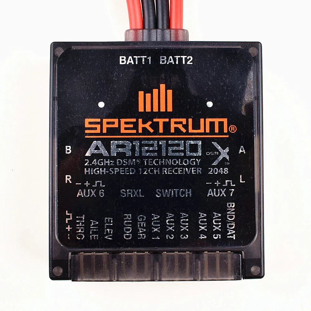 Spectrum AR12120 12ch DSMX XPlus PowerSafe Receiver SPMAR12120 compatible JR Spek RC remote controller-ShoptAI