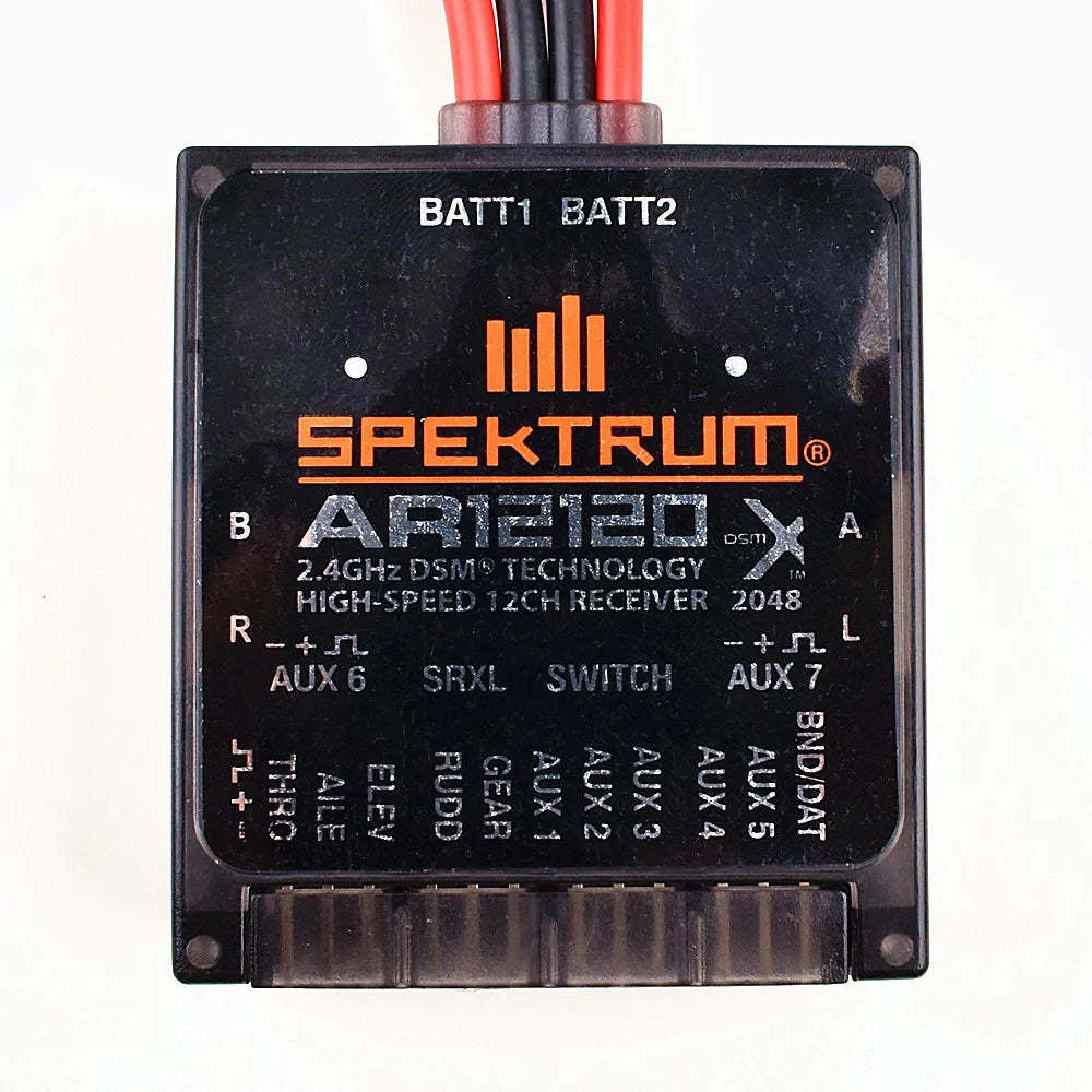 Spectrum AR12120 12ch DSMX XPlus PowerSafe Receiver SPMAR12120 compatible JR Spek RC remote controller-ShoptAI