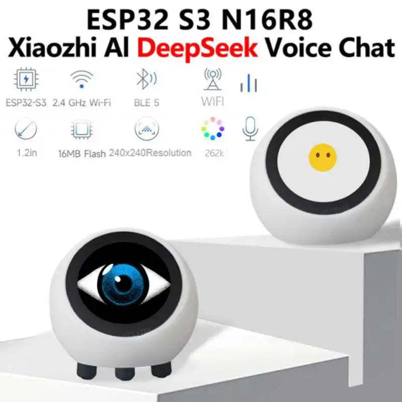 DeepSeek XiaoZhi AI Voice Chat Robot Toy ESP32-S3 LCD Display Development Board Astronaut Mini WIFI Whether Clock-ShoptAI