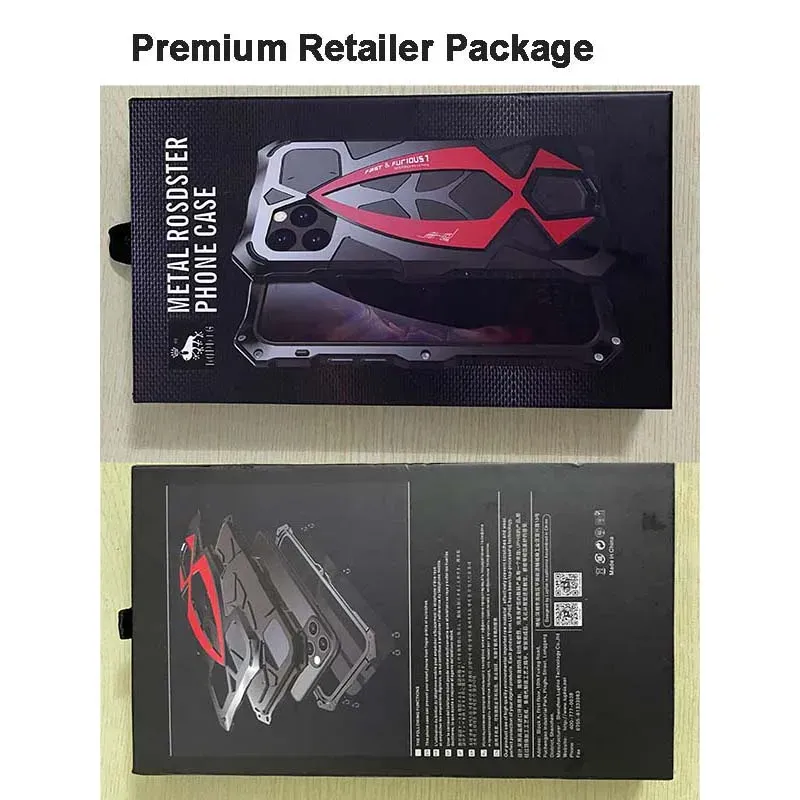 Military Grade Metal Case for iPhone 17 Pro Max 16e 16 Rugged Phone Cover Shockproof Armor Shell Silicon Fundas