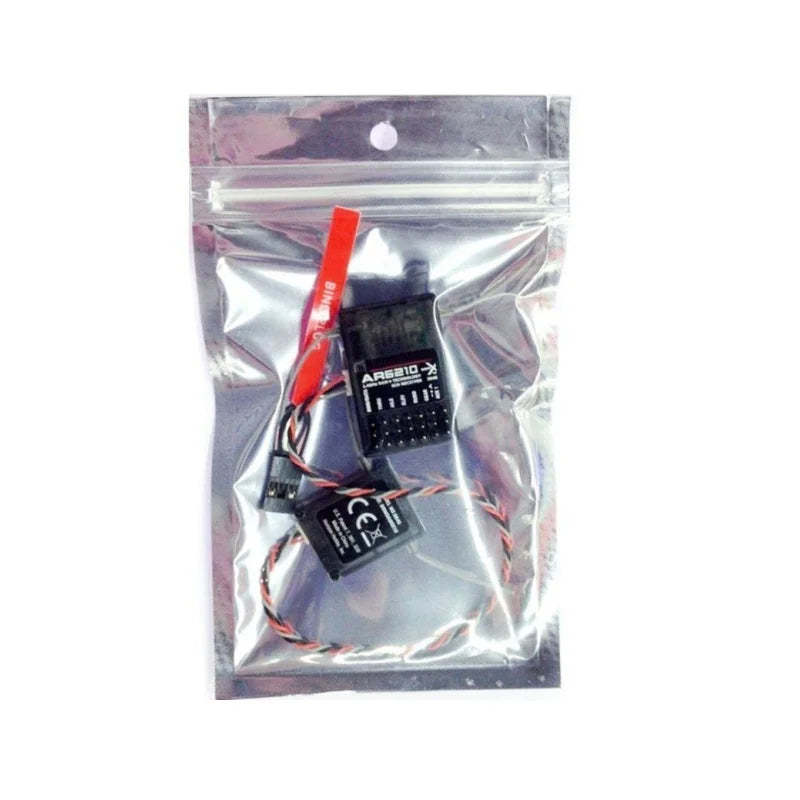 AR6210 Spectrum Receiver DSMX 2.4G 6 Channel W Satellite Fit Specktrum DX6i DX7 DX8 NX8 NX10 AR9020 JR DSX7 DSX9 Airplane-ShoptAI