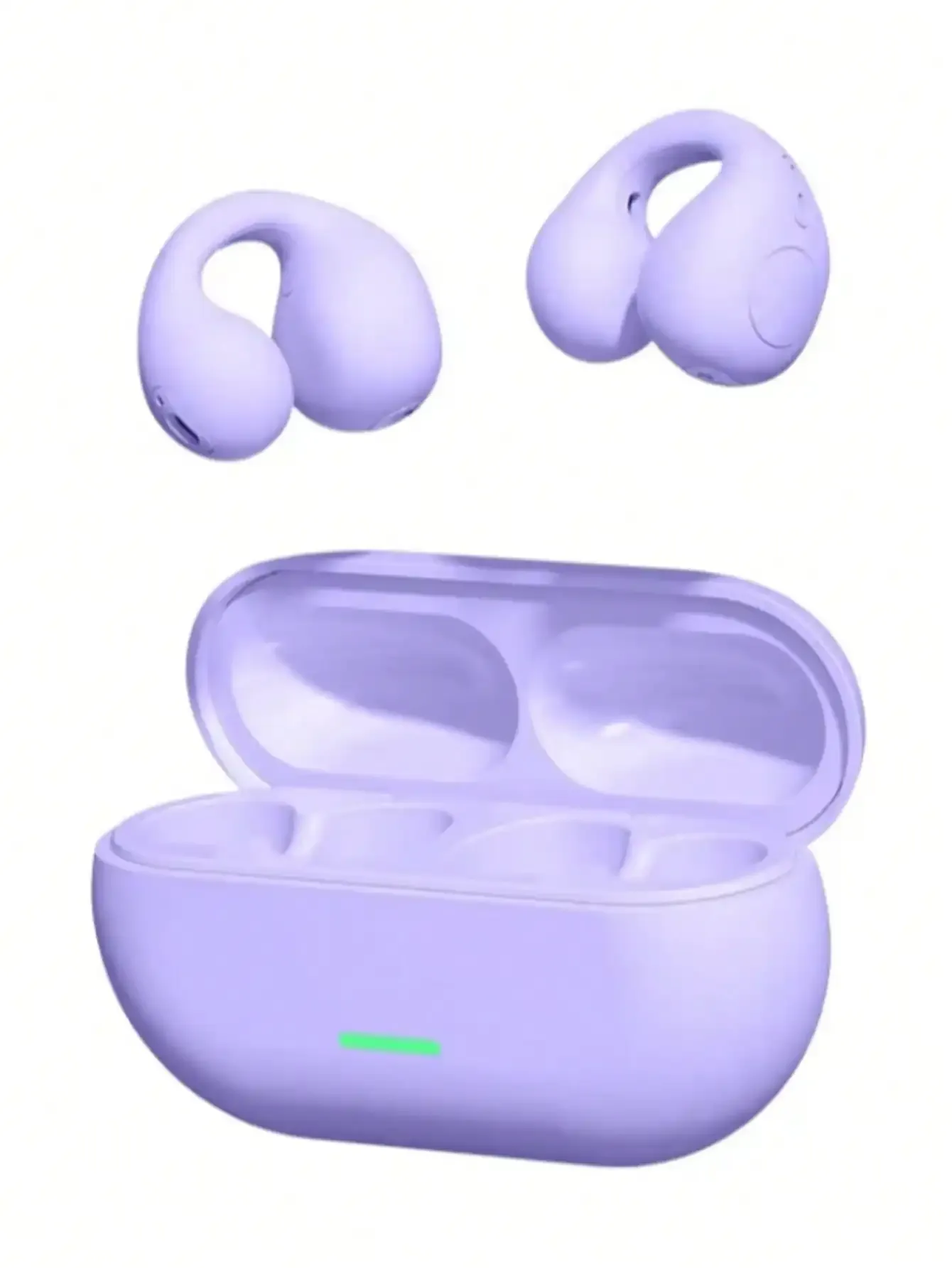 Bluetooth Headset T75 Wireless Air Conduction Headphones Clip Ear Music Noise Canceling HD Call Sports Gaming Earphone