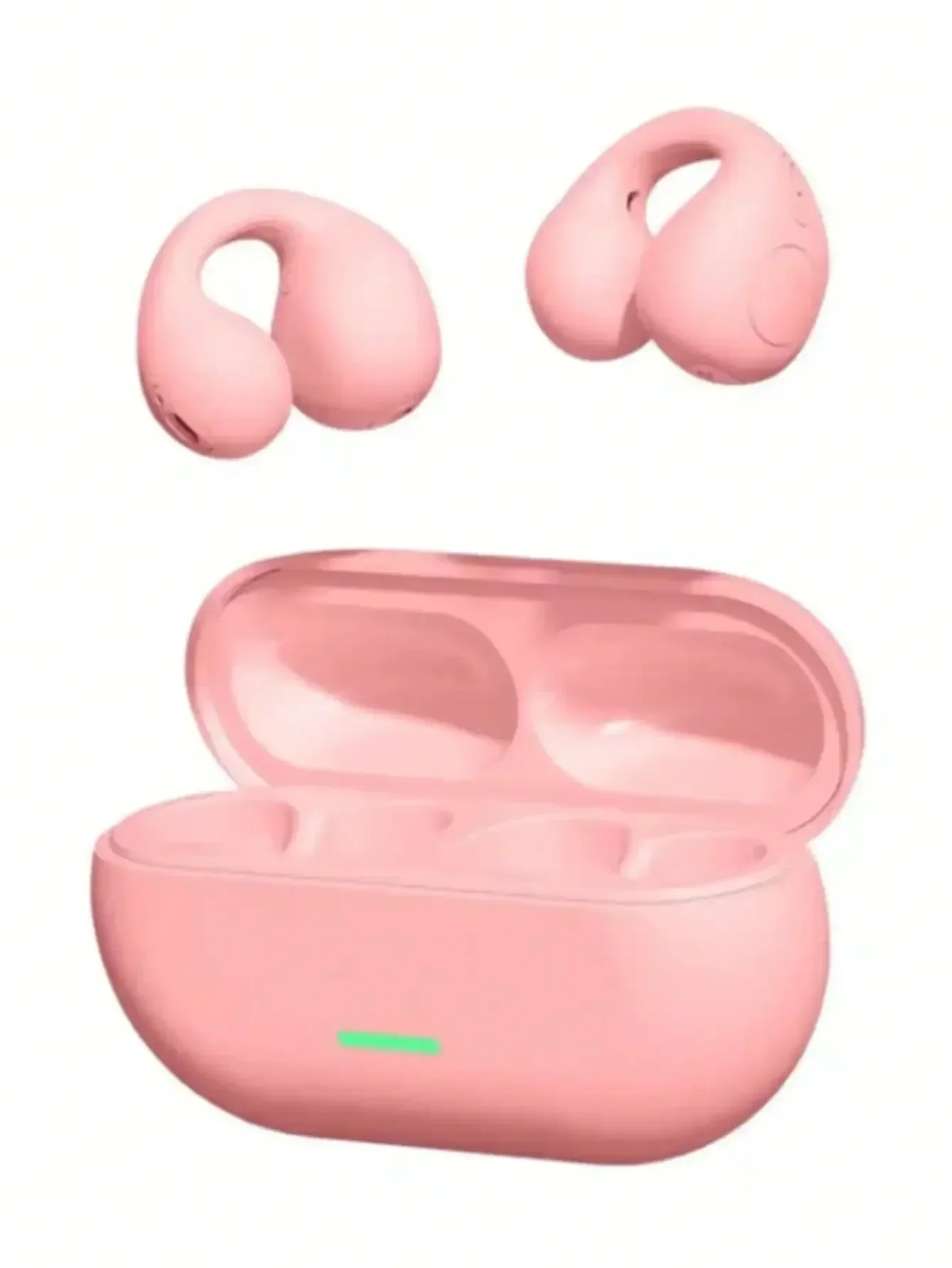 Bluetooth Headset T75 Wireless Air Conduction Headphones Clip Ear Music Noise Canceling HD Call Sports Gaming Earphone