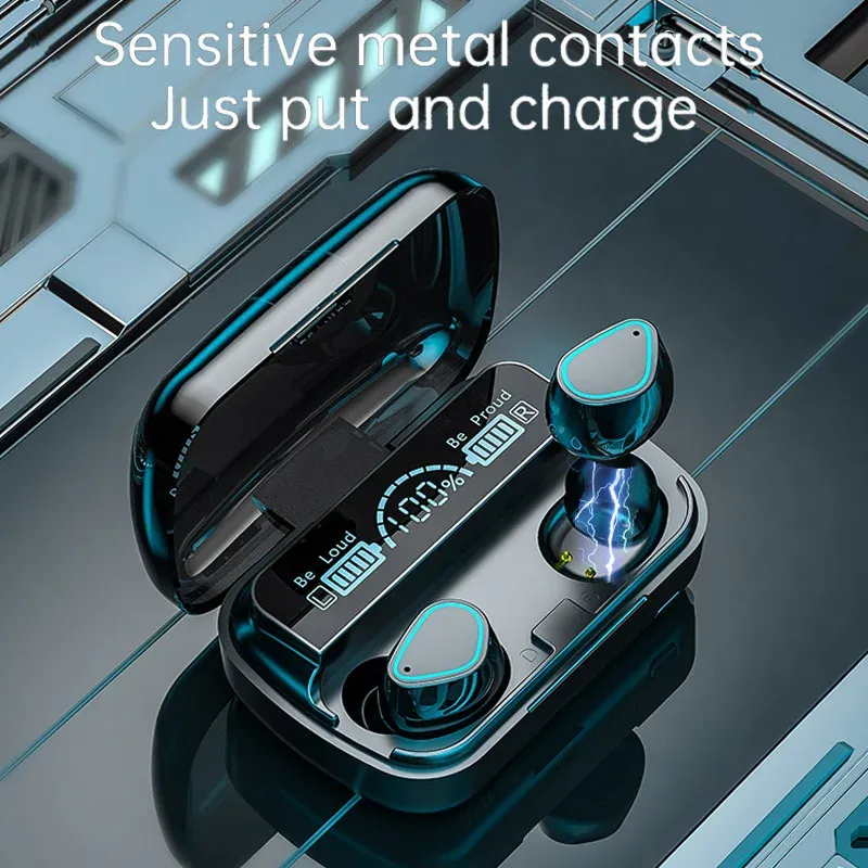 Wireless Bluetooth Headphones TWS Auriculares With Microphone Headset Gamer Earphones Power Bank