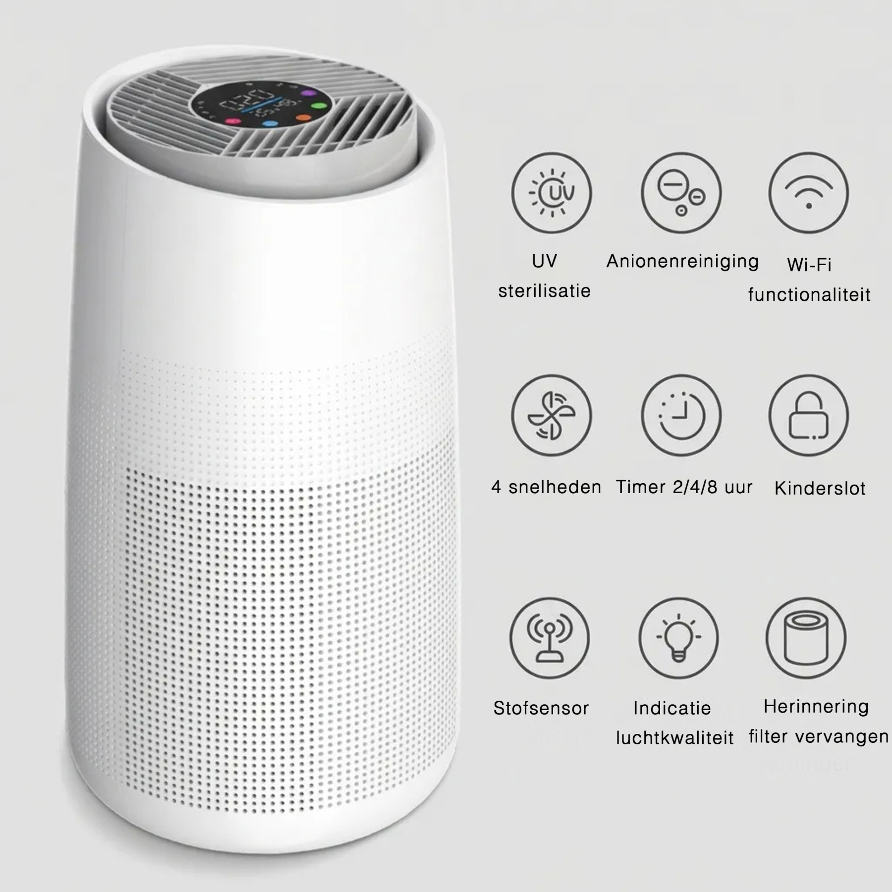 Veoair AirMax slimme luchtreiniger