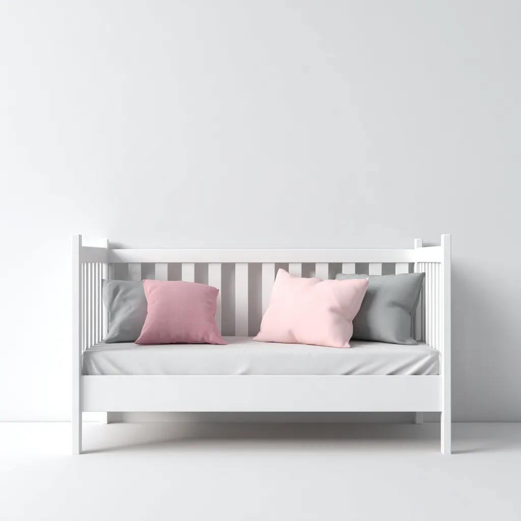 Canapé-lit - bois - 205x92x87 cm - blanc - style simple-Airyara