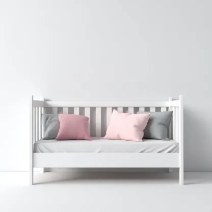 Canapé-lit - bois - 205x92x87 cm - blanc - style simple-Airyara