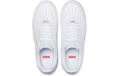 🔥niqdfke Supreme x Air Force 1 Low 'Box Logo - Blanc' CU9225-100