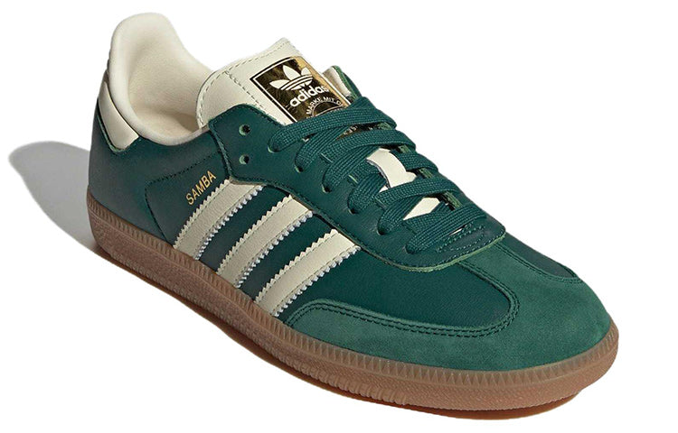 Aqdfdidas Samba OG 'Collegiate Green Gum' IE0872 Mujer