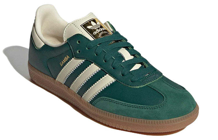 Aqdfdidas Samba OG 'Collegiate Green Gum' IE0872 Mujer