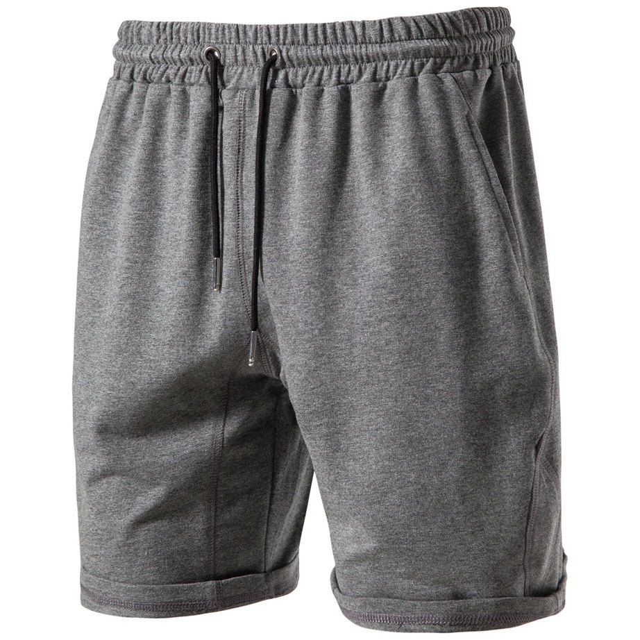 Men's Casual Washed Terry Sports Shorts