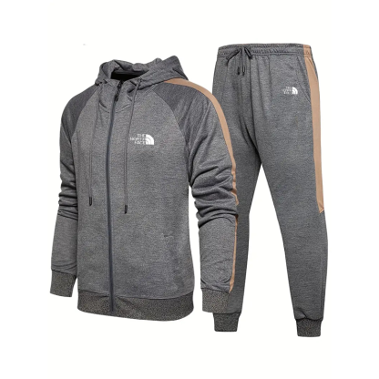 The Noqdfrth Faqdfce Color Blocked Classic Tracksuit Suit