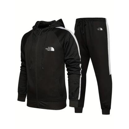 The Noqdfrth Faqdfce Color Blocked Classic Tracksuit Suit