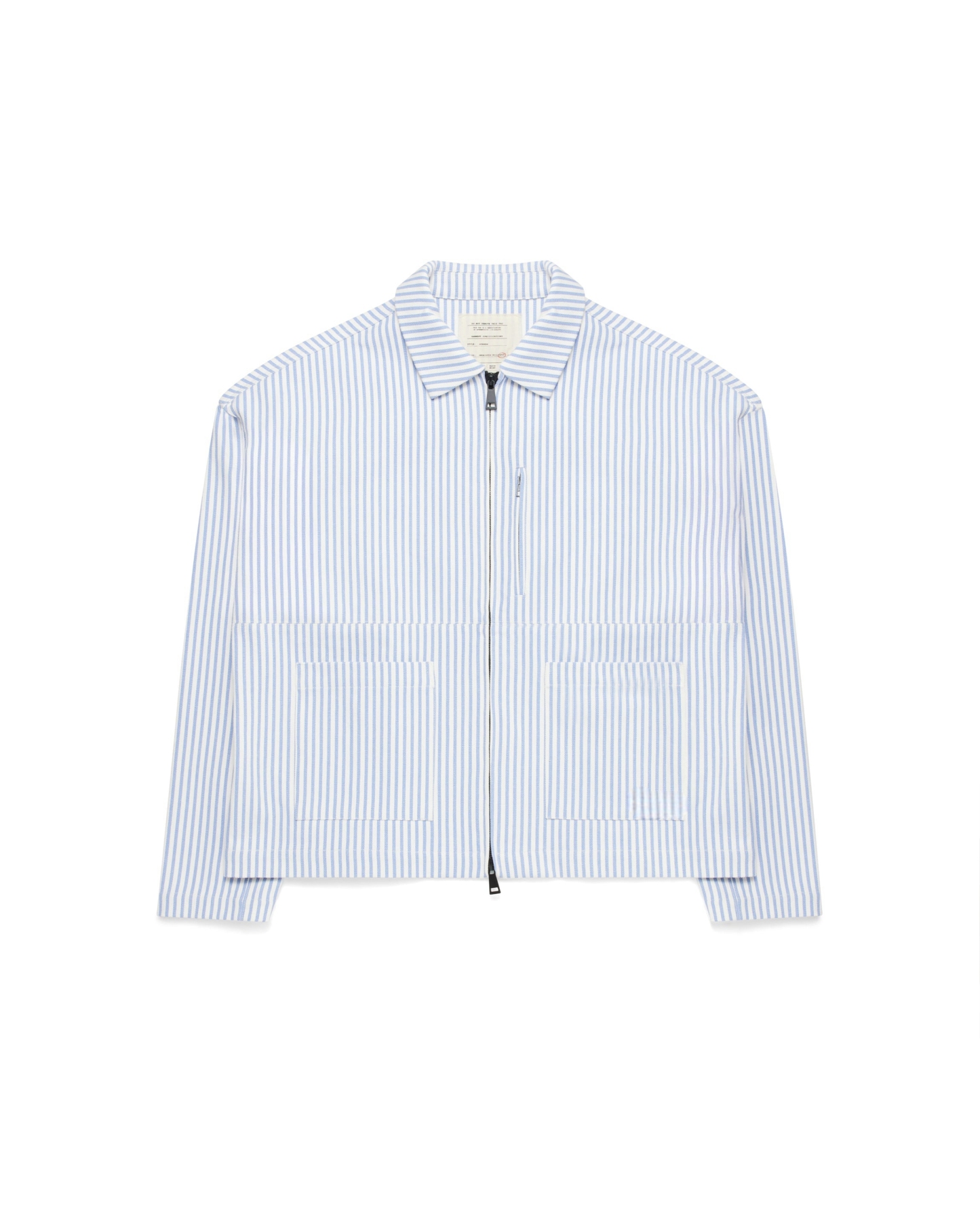 PINSTRIPE CANVAS WORKWEAR JACKET