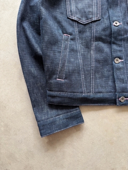 19OZ SLUB SELVEDGE DENIM JACKET