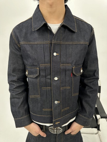 DARK INDIGO DENIM JACKET