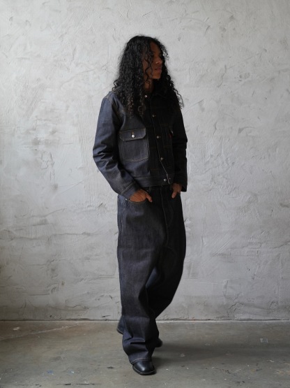 DARK INDIGO DENIM JACKET