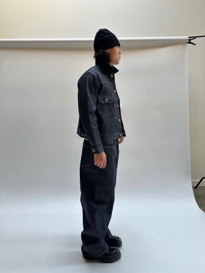 DARK INDIGO DENIM JACKET