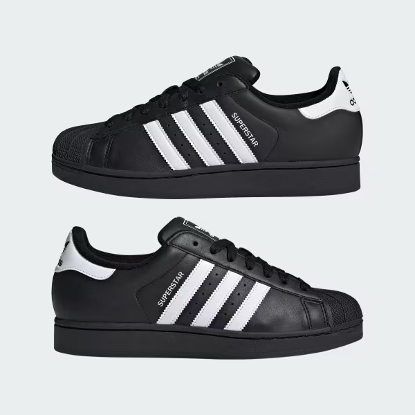Aqdfdidas Zapatilla Superstar II Originals JI0079 Core Black/Footwear White/Core Black