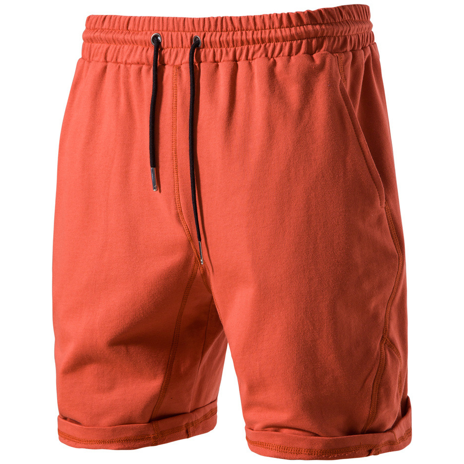 Men's Casual Washed Terry Sports Shorts