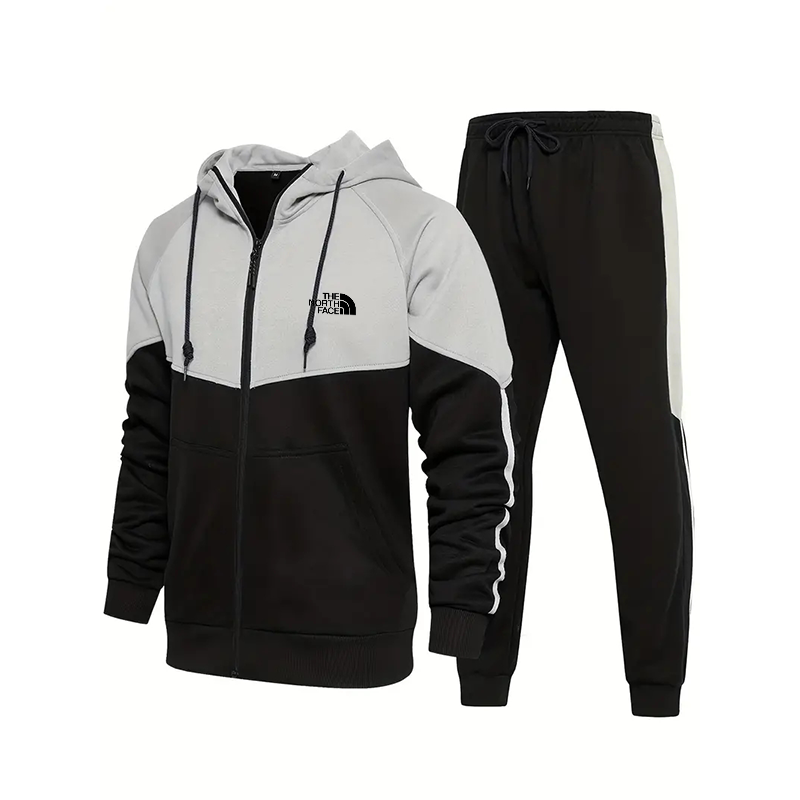 The Noqdfrth Faqdfce Color Blocked Classic Tracksuit Suit