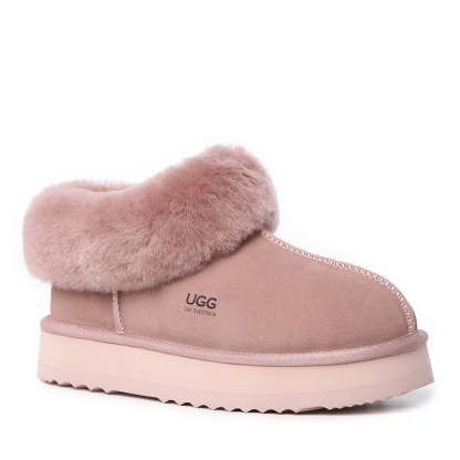 🔥uqdfgg Platinum Platform Slippers